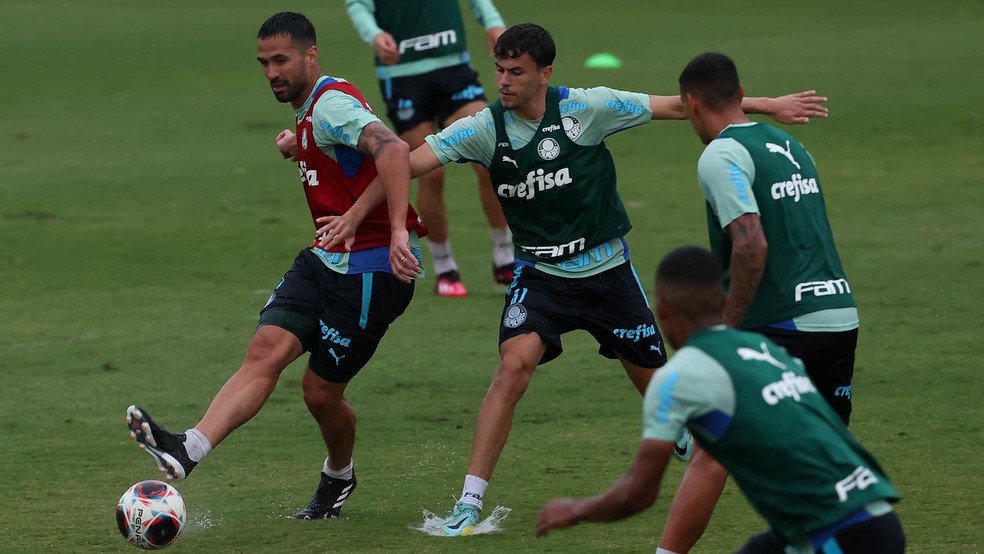 Reforço e destaque da Copinha: as opções do Palmeiras para o meio-campo com risco de desfalque