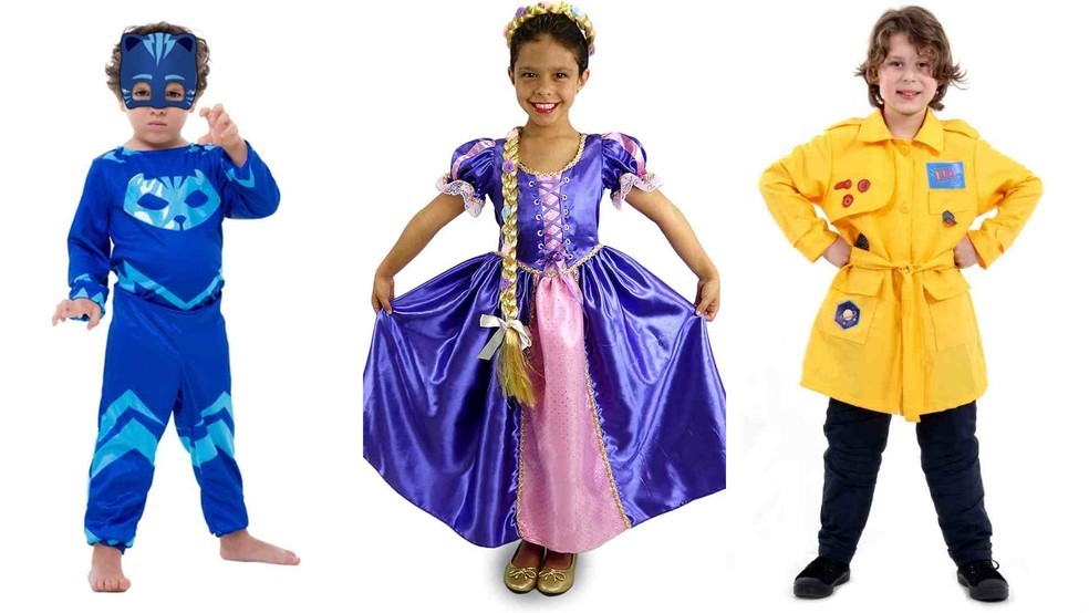 Fantasia infantil de carnaval: confira looks carnavalescos para meninas e  meninos