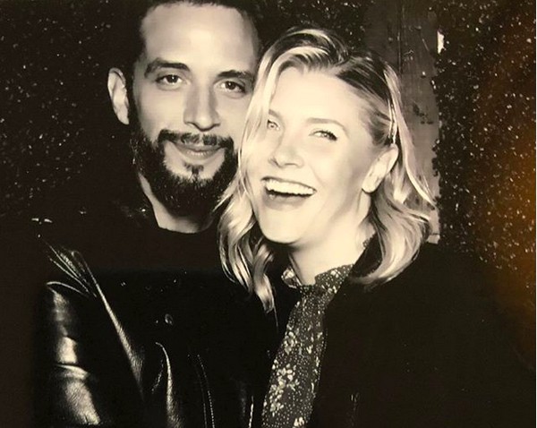 O ator e músico canadense Nick Cordero com a esposa (Foto: Instagram)
