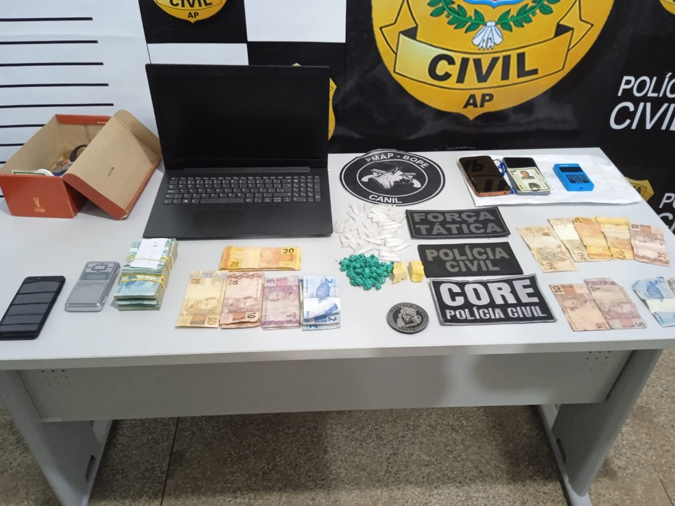 Material apreendido pela Polícia Civil durante operação no Sul do Amapá — Foto: Polícia Civi/Divulgação