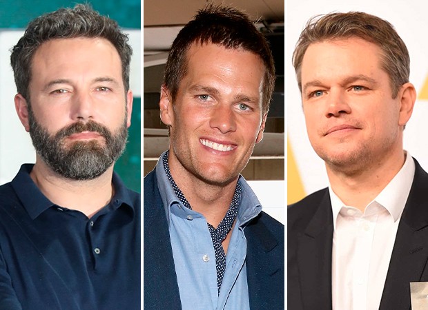 Ben Affleck, Tom Brady e Matt Damon (Foto: Getty Images)
