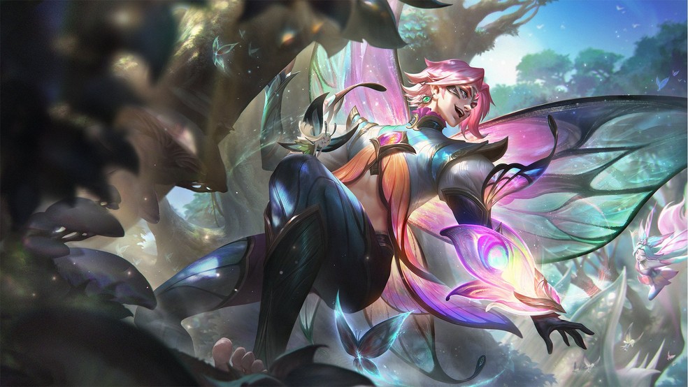 Ezreal Corte das Fadas — Foto: Divulgação/Riot Games