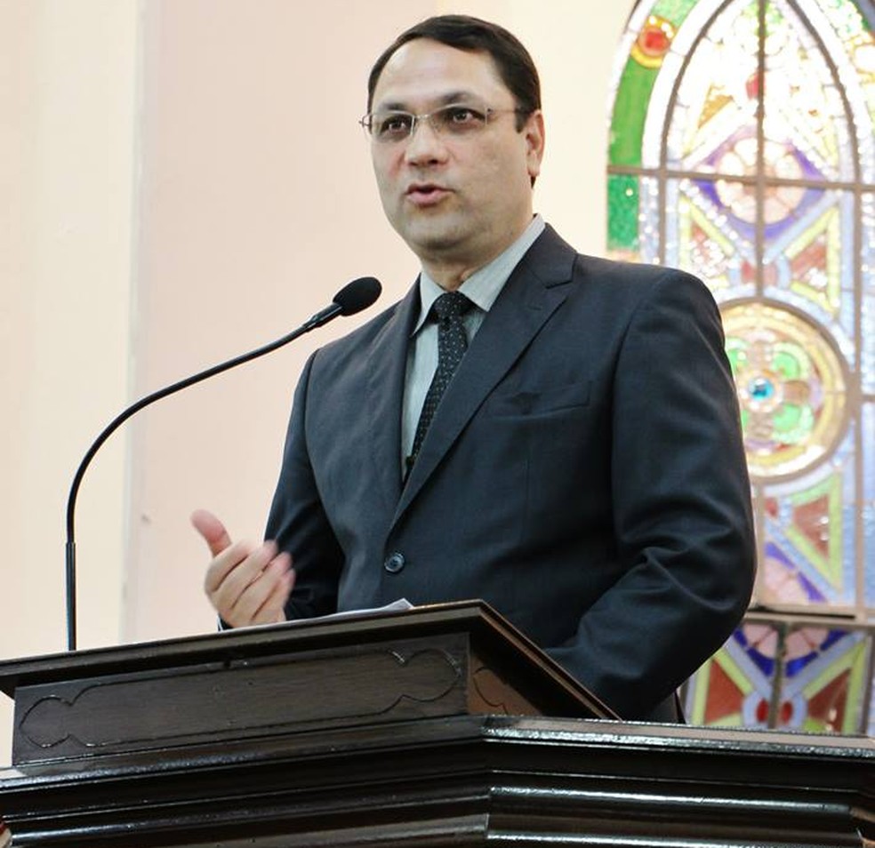 Pastor evangÃ©lico da Igreja Presbiteriana, em Campinas, Carlos Eduardo Aranha Neto. â Foto: Carlos Eduardo Aranha Neto/Arquivo pessoal