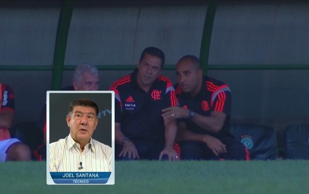 Joel Santana acredita que Luxemburgo terá muito trabalho no Flamengo (Foto: Reprodução SporTV)