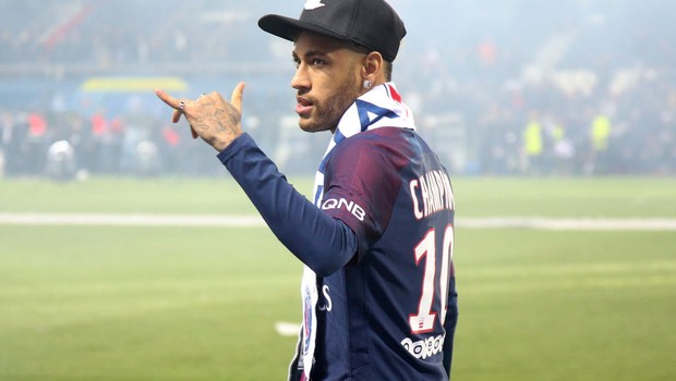 Neymar, no PSG (Foto: Jean Catuffe/Getty Images)