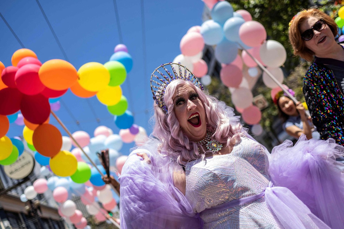 Parada do Orgulho LGBTQ+ em São Francisco, na Califórnia, Retorna depois de dois anos;  FOTOS |  Diversidade