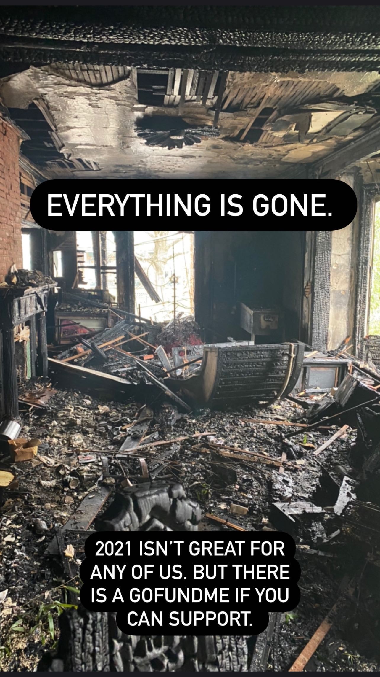Matthew Camp fala de incêndio em sua casa (Foto:  City of Poughkeepsie Hictoric District and Landmarks Preservation Commission)