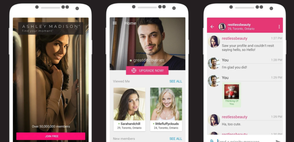 Plataforma de traição foi reformulada e promete mais privacidade dos usuários (Foto: Divulgação/AshleyMadison)