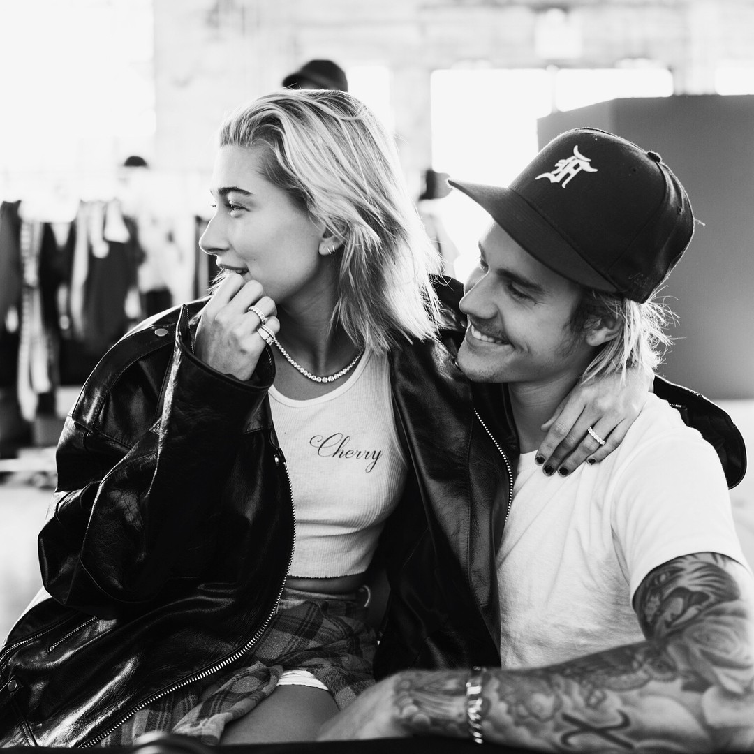 Justin Bieber e Hailey Baldwin (Foto: Reprodução/Instagram)