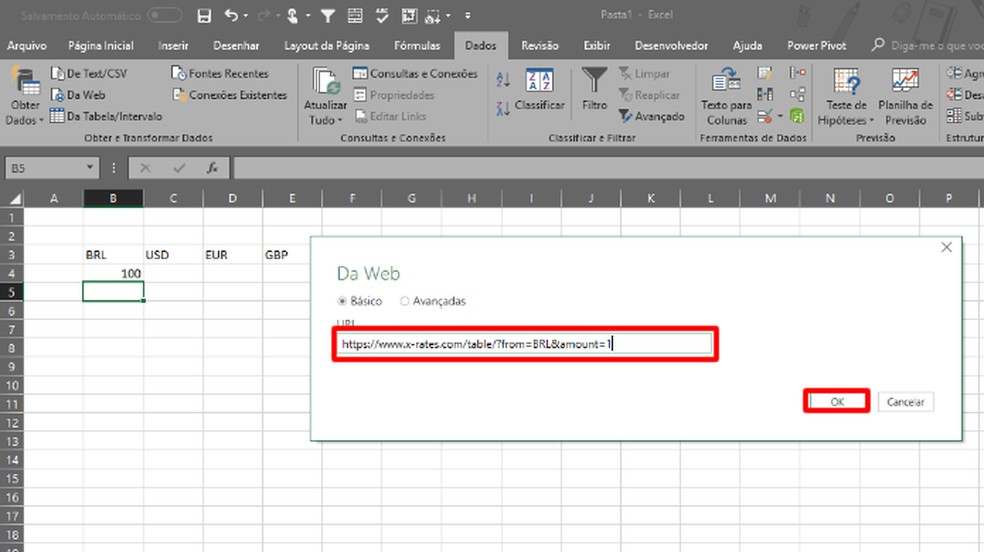 Como fazer conversão de moedas em tempo real no Excel Produtividade