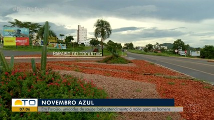 Em Paraíso, unidades de saúde farão atendimento à noite para os homens