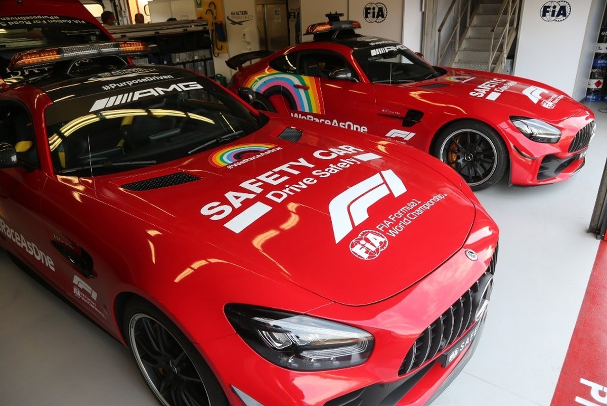 Mercedes AMG gt r Safety car