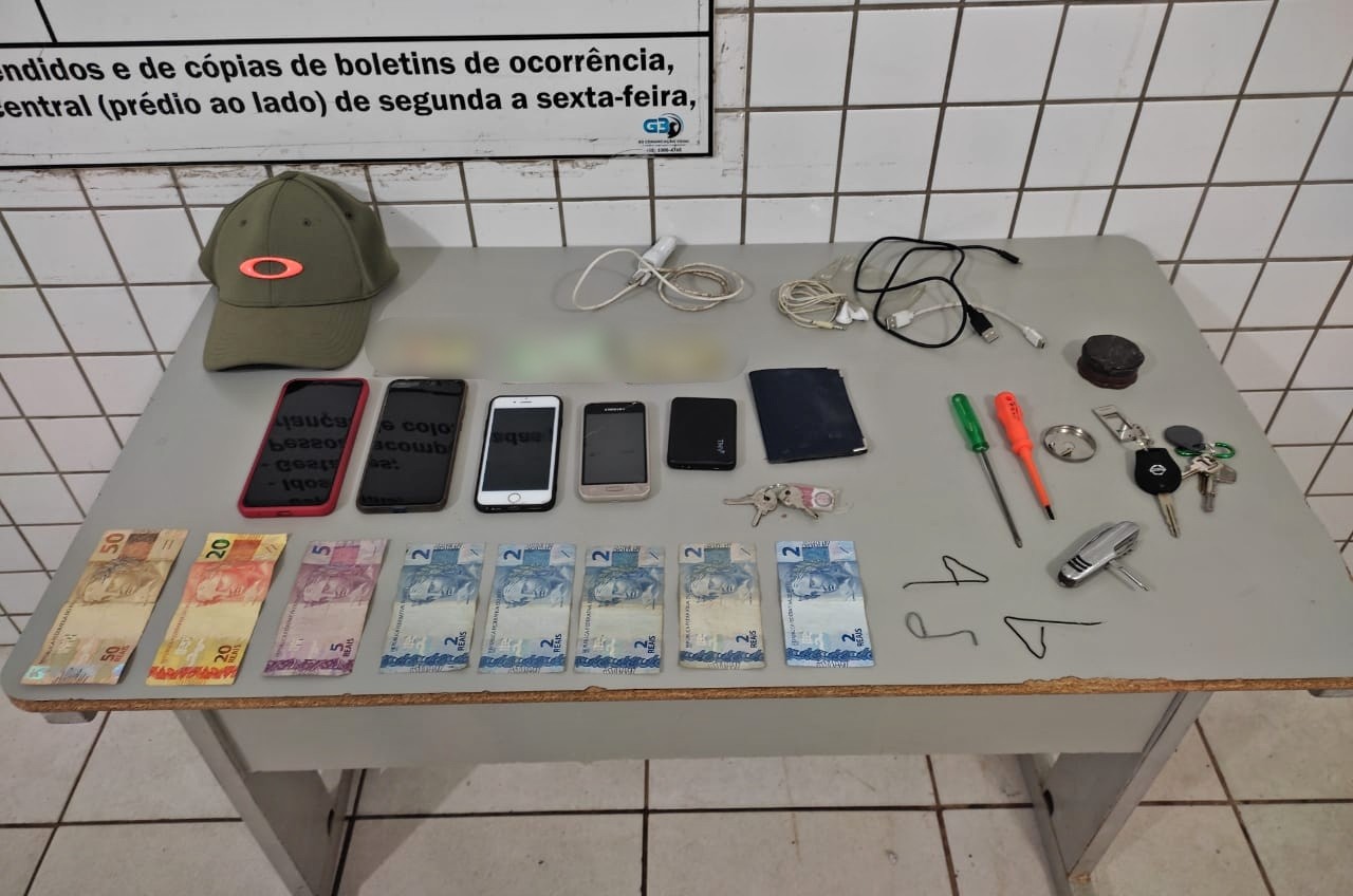 Grupo é preso suspeito de tentar furtar loja de celulares no centro de Tatuí 