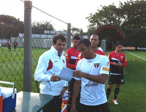 Promovido por Milton Cruz, Lucas confia no interino: 'Temos confiança'