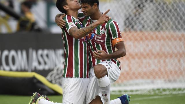 Pedro fez o gol da vitória do Fluminense sobre o Cruzeiro no Maracanã