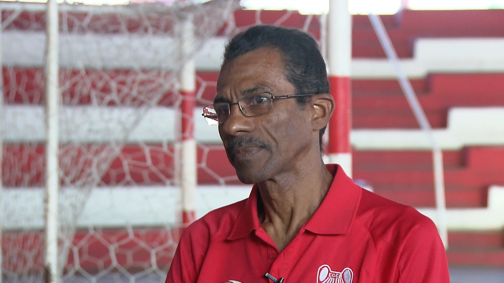 Nildo foi o primeiro tÃ©cnico de Matheus Cunha â Foto: ReproduÃ§Ã£o/TV Cabo Branco