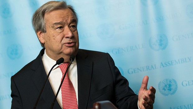 António Guterres, secretário-geral da Organização das Nações Unidas (Foto: Drew Angerer/Getty Images)