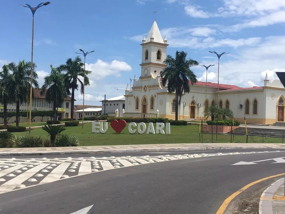 Cidade de Coari, em Manaus. — Foto: Arquipo Goés/Rede Amazônica 