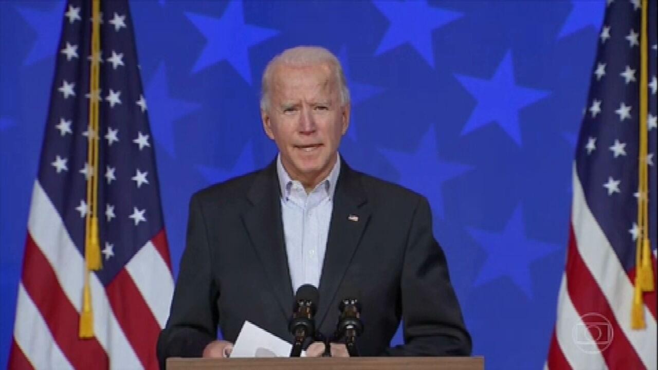 Joe Biden diz que está confiante na vitória