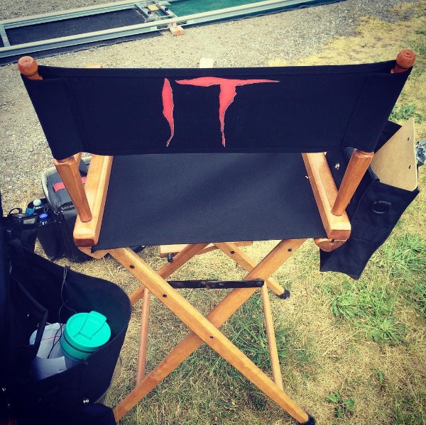 A foto do set publicada pelo diretor de 'It' (Foto: Instagram)