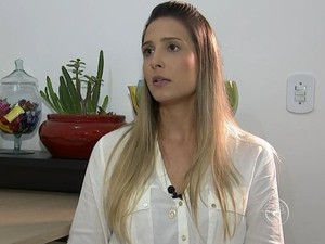 Bethânia Celoto conta sobre susto ao perceber que haviam usado seus dados (Foto: Reprodução/ TV TEM)