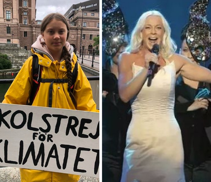 A cantora Malena Ernman, mãe da ativista Greta Thunberg (Foto: Instagram/Reprodução)