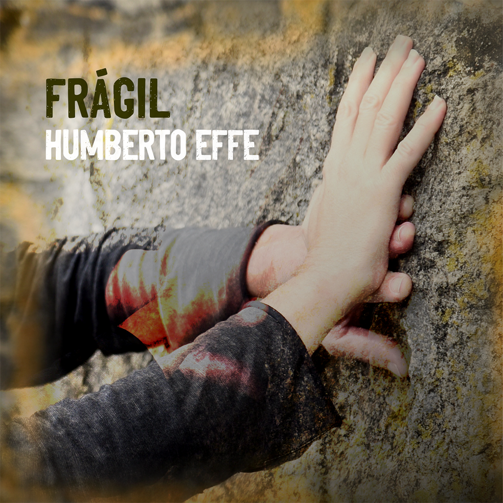 Capa do single 'Frágil', de Humberto Effe — Foto: Marcia Moreira com arte de Andrea Pedro