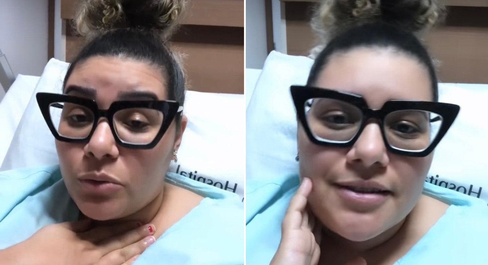 Aila Menezes está internada no Hospital da Bahia (Foto: Reprodução/Instagram)