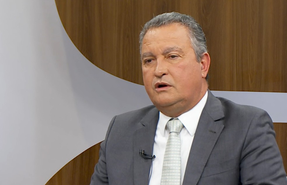 Rui Costa, ministro da Casa Civil, em entrevista ao Estúdio i — Foto: Reprodução/GloboNews