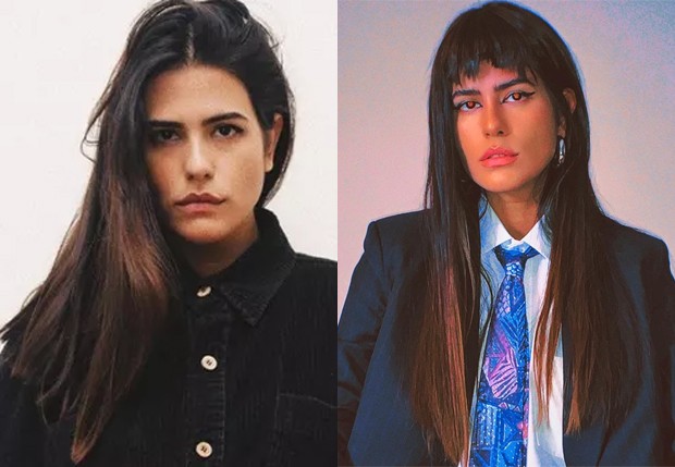 Antes e depois do visual de Antonia Morais (Foto: Reprodução/Instagram)