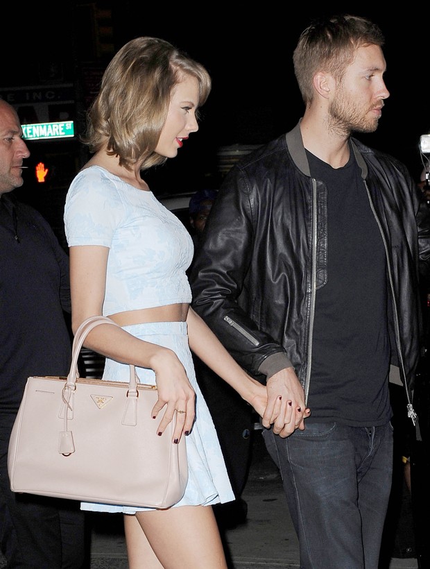 Taylor Swift e Calvin Harris (Foto: Startraks Photo/The Grosby Group)