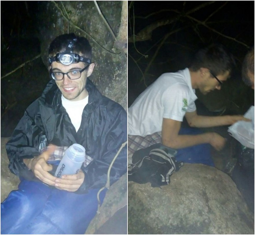 Francês é resgatado com viva após cinco dias de buscas na Serra dos Órgãos no RJ (Foto: Arquivo Pessoal)