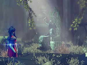 Como Criança da Lua, jogador deve enfrentar monstros e resolver quebra-cabeças em 'Toren' (Foto: Divulgação/Swordtales)