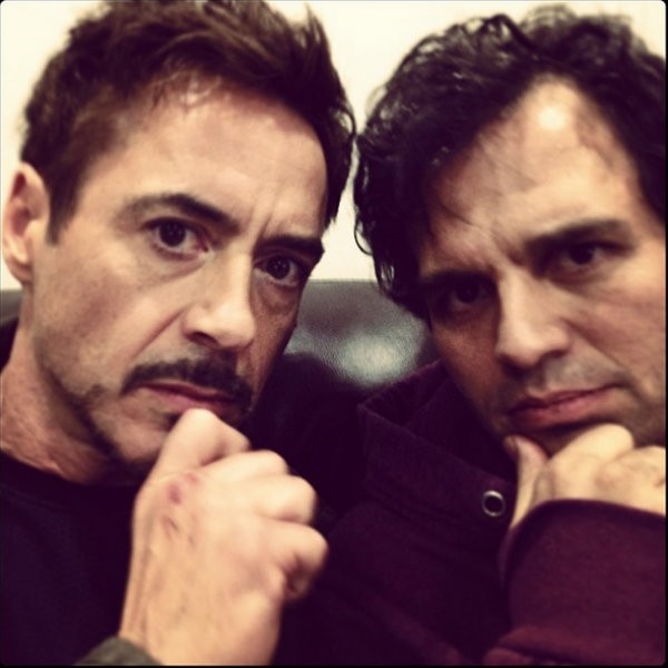 Robert Downey Jr. e Mark Ruffalo (Foto: Divulgação/Reprodução)