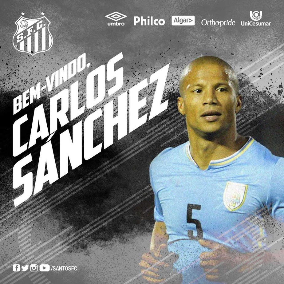 Santos anuncia a contrataÃ§Ã£o de Carlos SÃ¡nchez