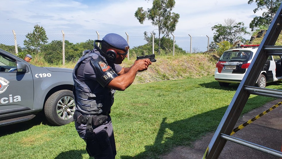 8º Batalhão de Ações Especiais de Polícia (BAEP), em Presidente Prudente — Foto: Stephanie Fonseca/g1