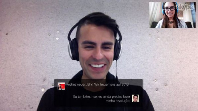 Tradutor simultâneo do Skype está disponível para todos (Foto: Divulgação)