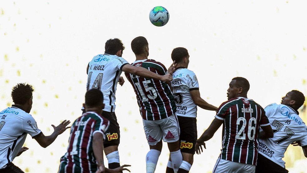 Fluminense x Corinthians, pela 10ª rodada do Brasileirão — Foto: LUCAS MERÇON / FLUMINENSE F.C.