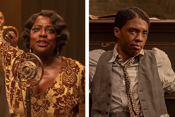 Viola Davis e Chadwick Boseman em A Voz Suprema do Blues (2020) (Foto: Divulgação)