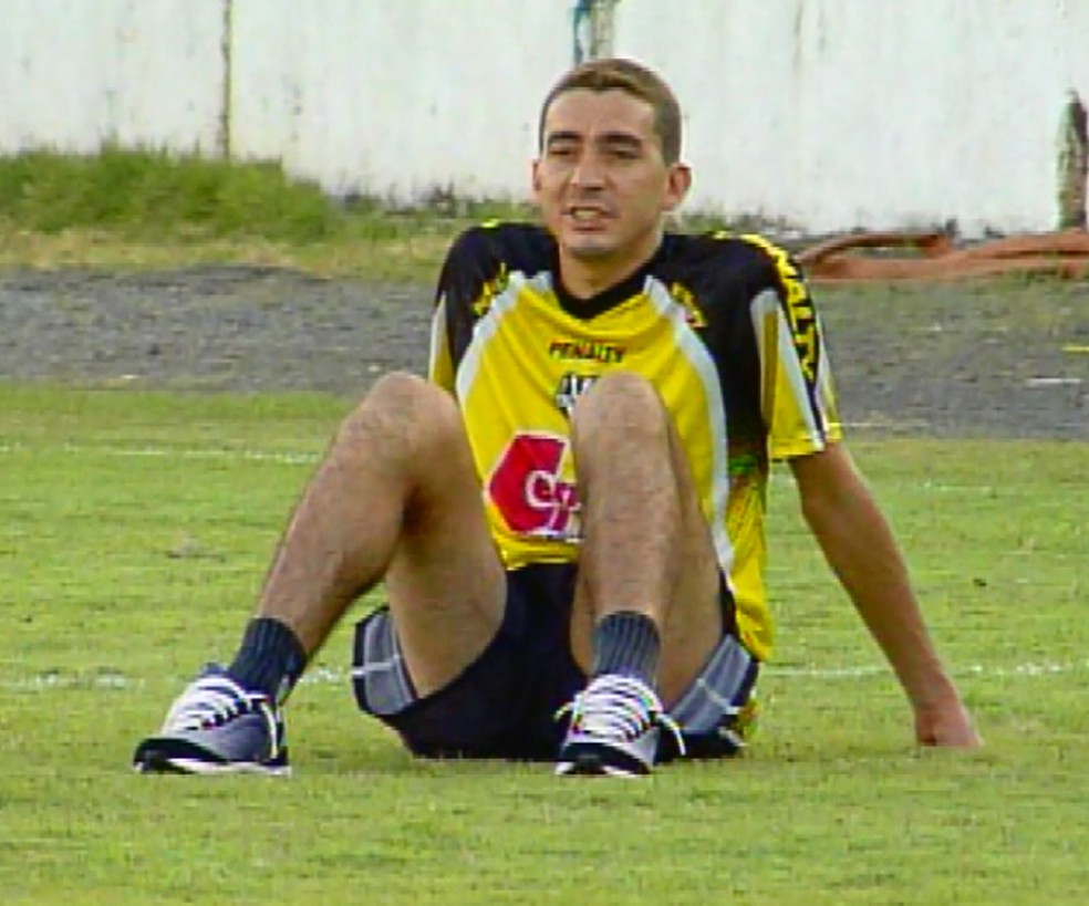 Melhor momento da carreira de Pi&aacute; foi na Ponte  &mdash; Foto: Reprodu&ccedil;&atilde;o EPTV