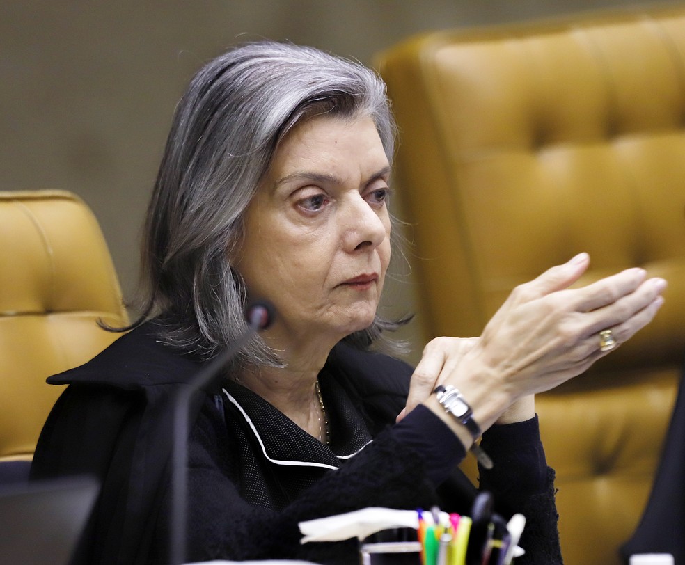Ministra Cármen Lúcia, do Supremo Tribunal Federal — Foto: Rosinei Coutinho/STF