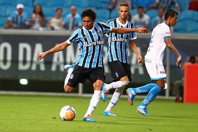 Breno teve chance na equipe contra o Novo Hamburgo (Foto: Lucas Uebel/Grêmio, DVG)
