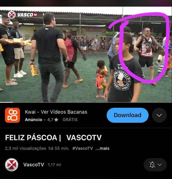 Homem com fuzil e camisa de organizada do Flamengo é visto em ação de Páscoa  do Vasco, e clube tira vídeo do ar | Vasco | O Globo