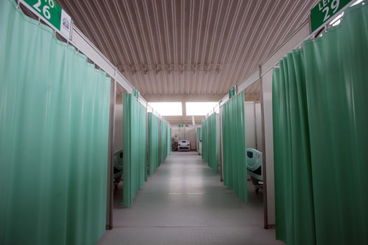 Primeiro hospital de campanha para Covid19