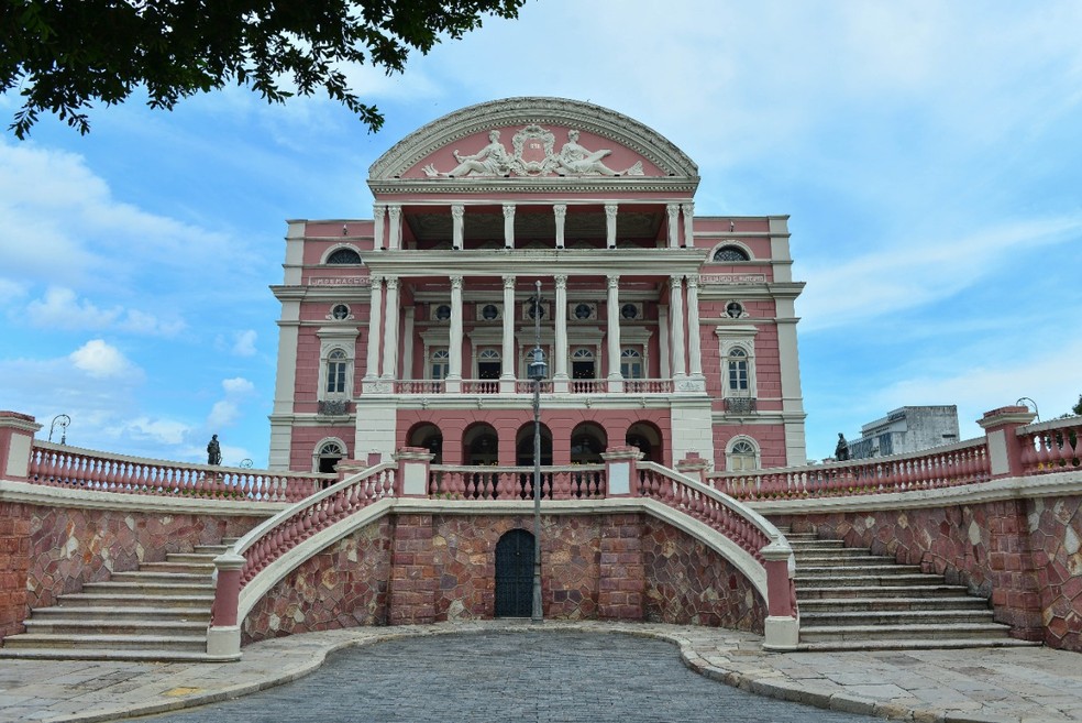 Teatro Amazonas é um dos espaços culturais que faz parte do "Festival de Férias". — Foto: Divulgação