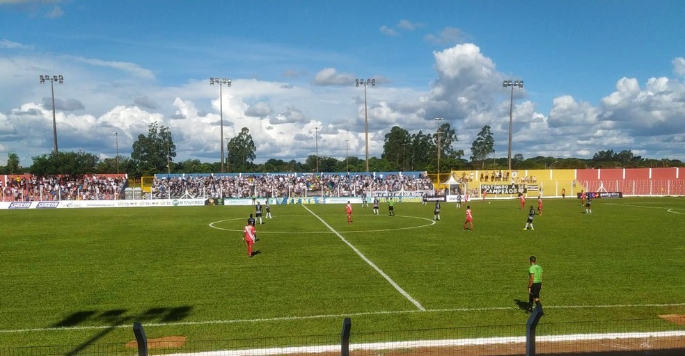 Partida ocorreu no Estádio Jacques da Luz, nas Moreninhas. — Foto: JoãoPedroGodoy/TVMorena