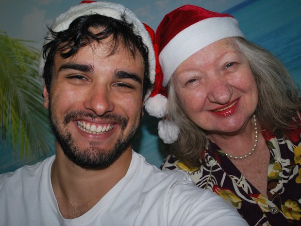 Dona Nilva foi internada alguns dias antes do Natal de 2013 (Foto: Fernando Aguzzoli/Arquivo pessoal)