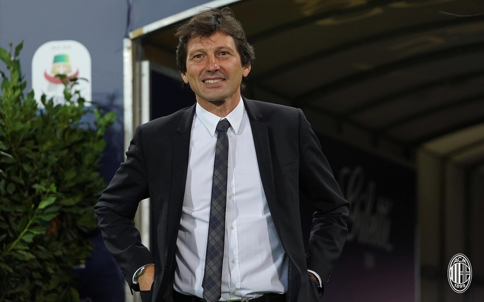 Dirigente do Milan, Leonardo foi o encarregado pela negocia&ccedil;&atilde;o por Paquet&aacute;  &mdash; Foto: Reprodu&ccedil;&atilde;o / Facebook