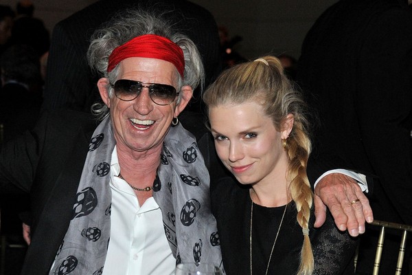 Keith Richards e Theodora (Foto: Getty Images)