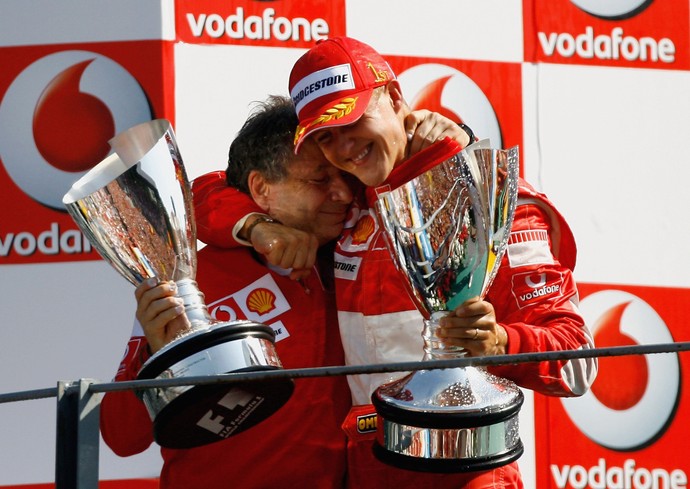 Jean Todt Michael Schumacher Ferrari Fórmula 1 (Foto: Getty Images)